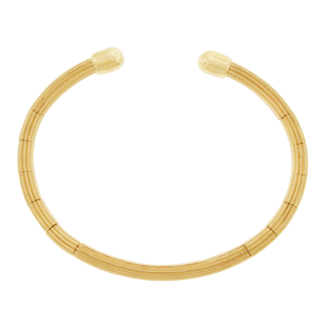 LUIS MORAIS logo-plaque fine cord bracelet - Gold