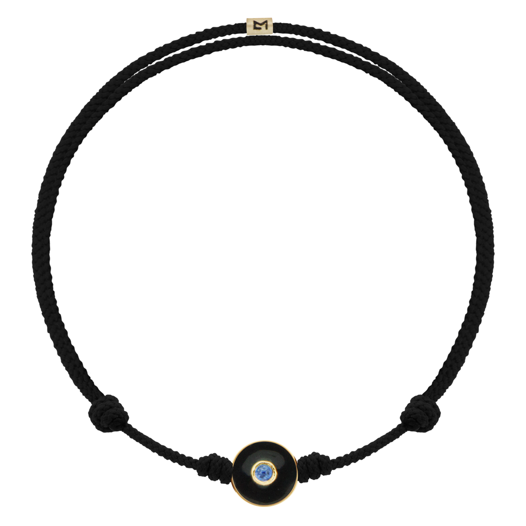 Evil Eye Bracelet (Black Thread)